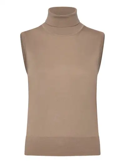 Turtleneck Vest - Vestes tricot
