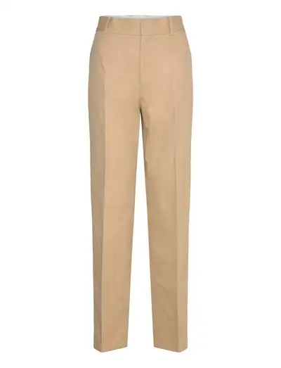 Tailored Cotton Trousers - Pantalons habillés
