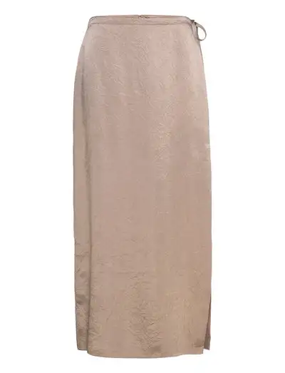 Crinkled Pencil Skirt - Jupes longues