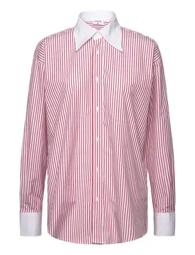 Striped Cotton Shirt - Manches longues