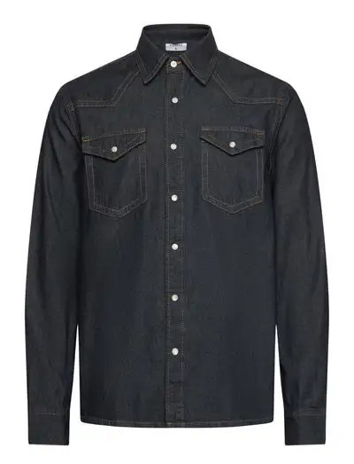 Western Denim Shirt - Chemises en jean