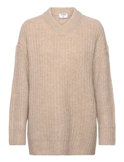 Soft Alpaca V-Neck Sweater - Pulls