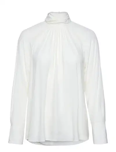 Tie Neck Blouse - Blouses à manches longues