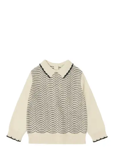 Baby Pointelle Blouse - Hauts