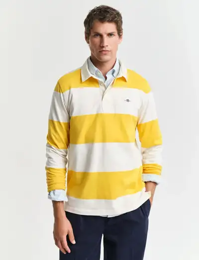 BARSTRIPE RUGGER - Polos à manches longues