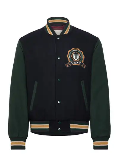 WOOL MIX VARSITY JACKET - Veste d’université