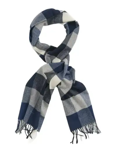 WOOL MULTI CHECKED SCARF - Écharpes d'hiver