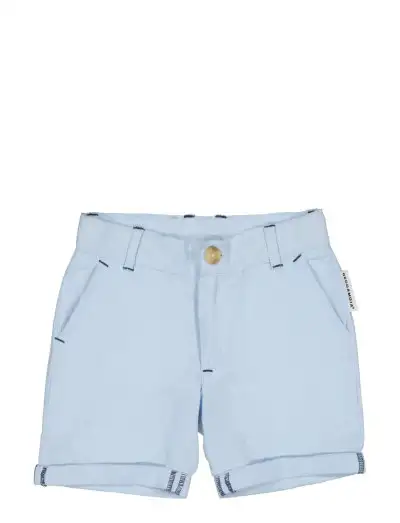 Linen Shorts Blue - Short chino