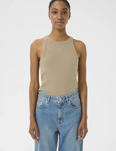 DrewGZ sl logo tank - Hauts sans manches