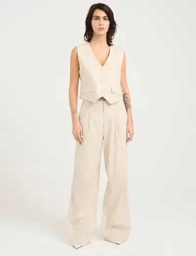 ElarahGZ linen waistcoat - Gilets