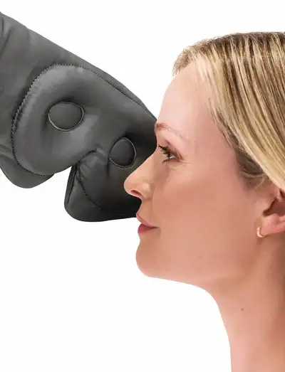 The Pure Silk Eye Mask - Accessoires de confort de voyage