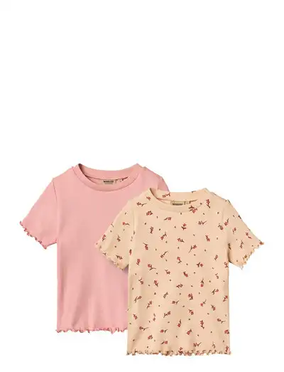 2 Rib T-shirt S/S Alicia - À manches courtes