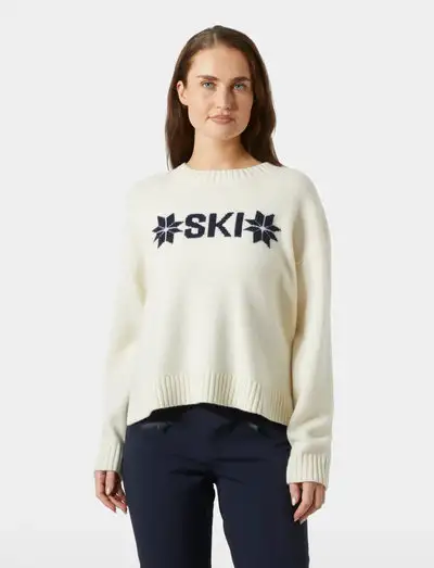 W BLISS SKI KNIT SWEATER - Habits tricotés