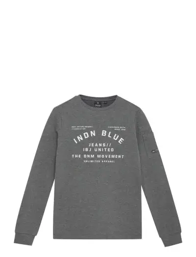 T-Shirt Longsleeve Indian Blue - Manches longues