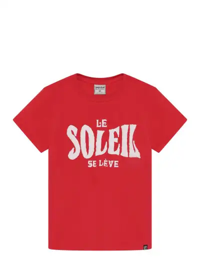 T-shirt Puffprint - À manches courtes