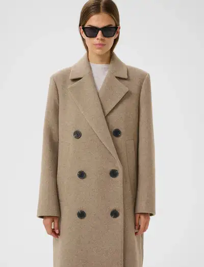YunahIW Long Coat - Manteaux en laine