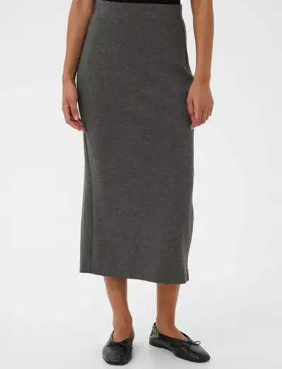 AidaIW Melange Skirt - Jupes midi
