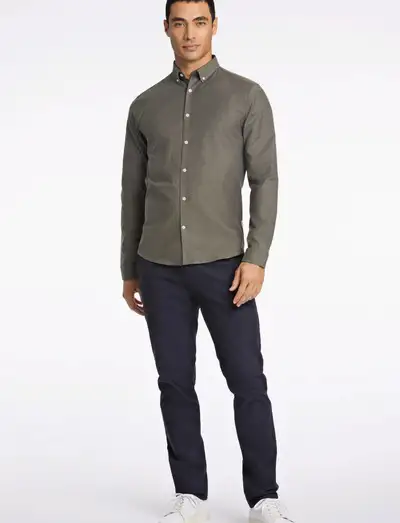 Yarn dyed oxford superflex shirt - Chemises Oxford