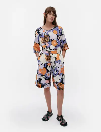 KASVISTO SUVIKIMPPU - Shorts en lin