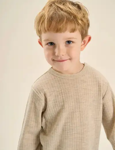 Merino Wool LS Top - Manches longues