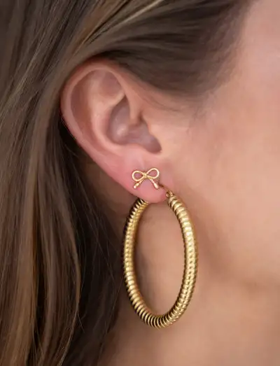 Earstuds bow mini - Goujons