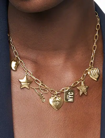 Necklace charms New York - Colliers chaîne