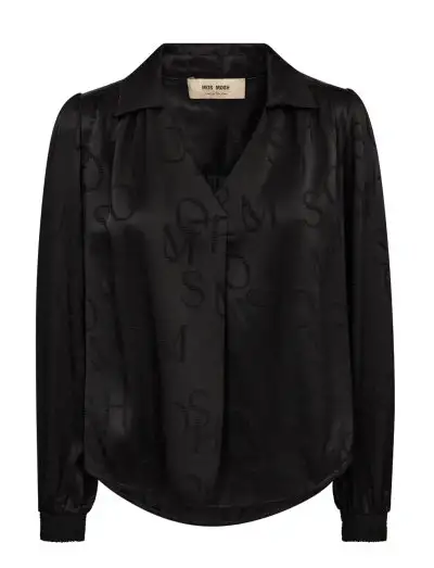 MMAldo Monogram Blouse - Manches longues