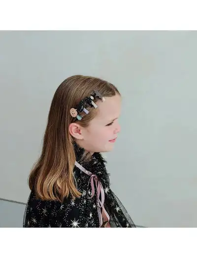 8 Hair Clips - Mini Halloween - Épingles à cheveux