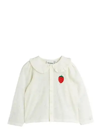 Strawberry emb schiffli blouse - Chemisiers & tuniques