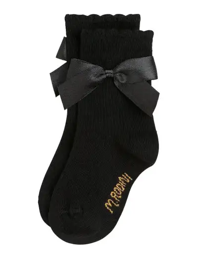 Satin bow 1-pack socks - Chaussettes