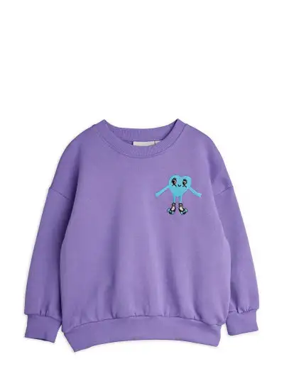 Heart in shoes emb sweatshirt - Sweat-shirt