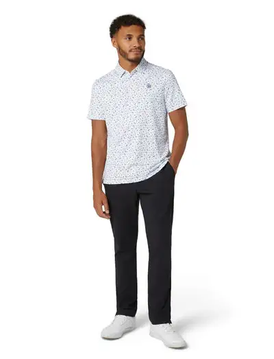 19th Hole Sake-Tini Novelty Print Polo - Polos à manches courtes