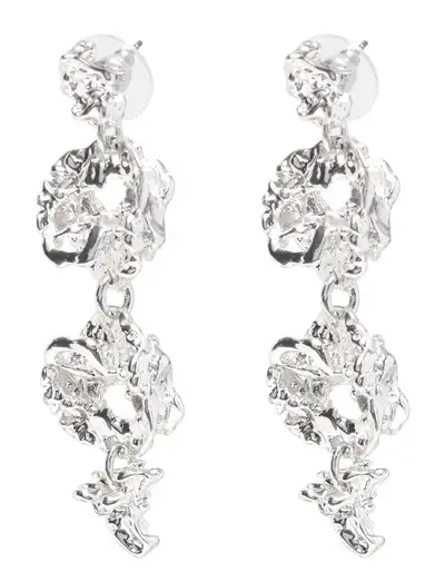 ACT earrings silver-plated - Statement