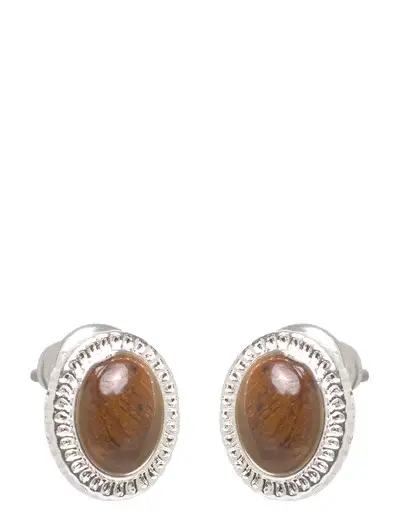 BETWEEN earrings silver-plated - Goujons