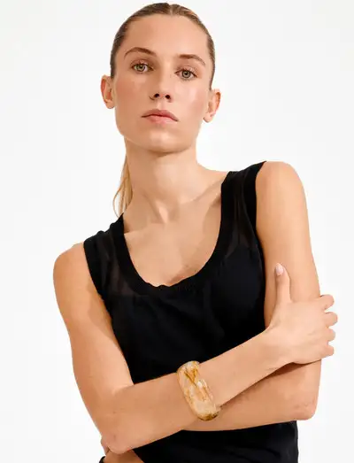AASE bracelet creamy - Bangles