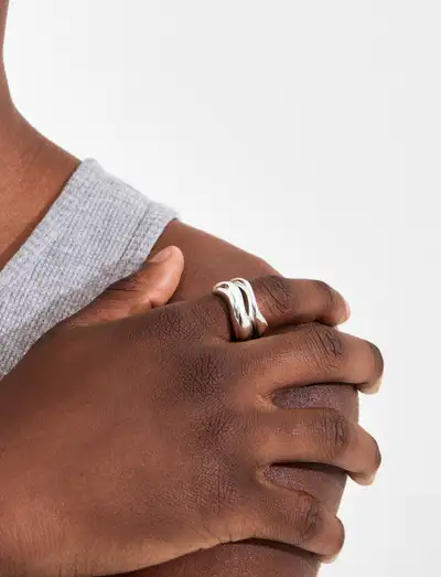 CALLAWAY rings 2-in-1 set, silver-plated - Ensembles de bijoux