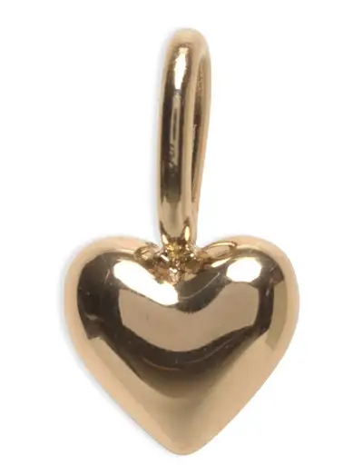 CHARM mini heart pendant gold-plated - Pendentifs