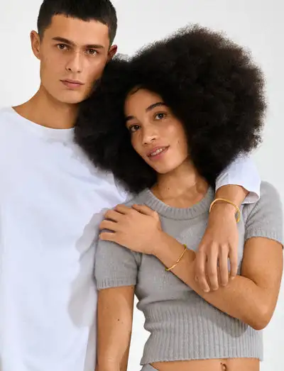 ALAIA bangle gold-plated - Bangles