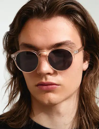 ALEJANDRA sunglasses crystal - Ronde