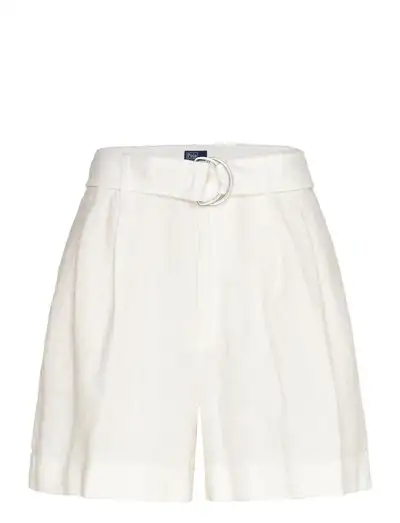Belted Linen Short - Shorts en lin