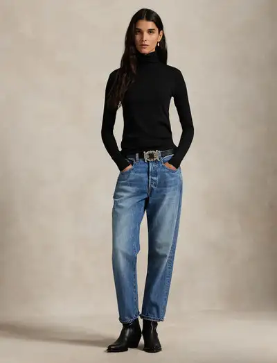Stretch-Blend Turtleneck - Pulls à col roulé