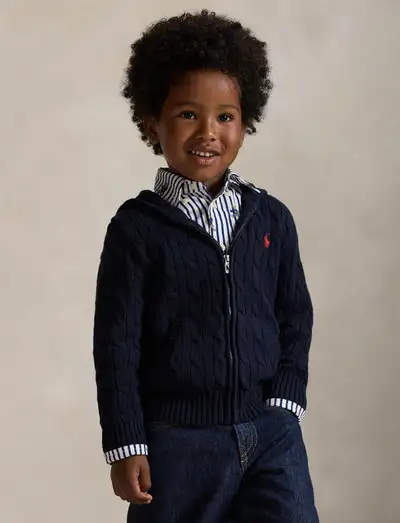 20/2 COTTON-LS FZ HOOD-SV-FUZ - Gilets
