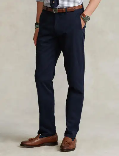 Stretch Straight Fit Chino Pant - Pantalons chino