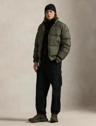 Textured Ripstop Down Jacket - Vestes matelassées