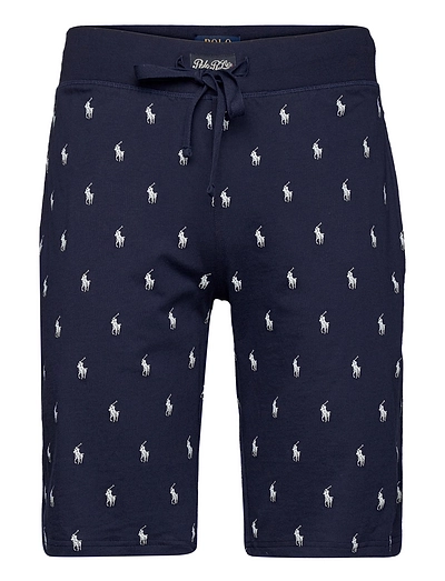 Allover Pony Cotton Jersey Sleep Short - Bottoms