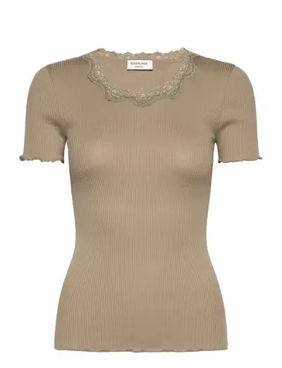 RWBeatha Silk SS Lace T-shirt - T-shirts