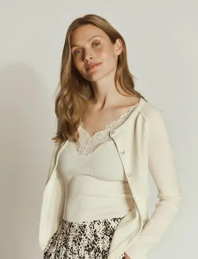 RWBeatha Silk SL Lace Top - Hauts sans manches