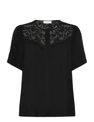 RWElif SS Lace Blouse - Blouses à manches courtes