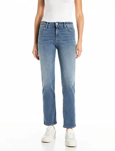 ZOLIE Trousers STRAIGHT LEG HIGH WAIST - Jeans droites