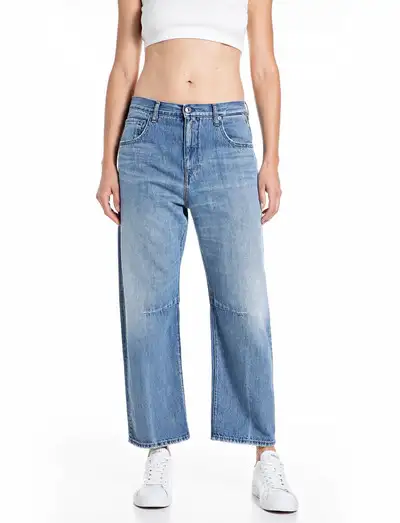 JANIE Trousers BARREL - Jeans